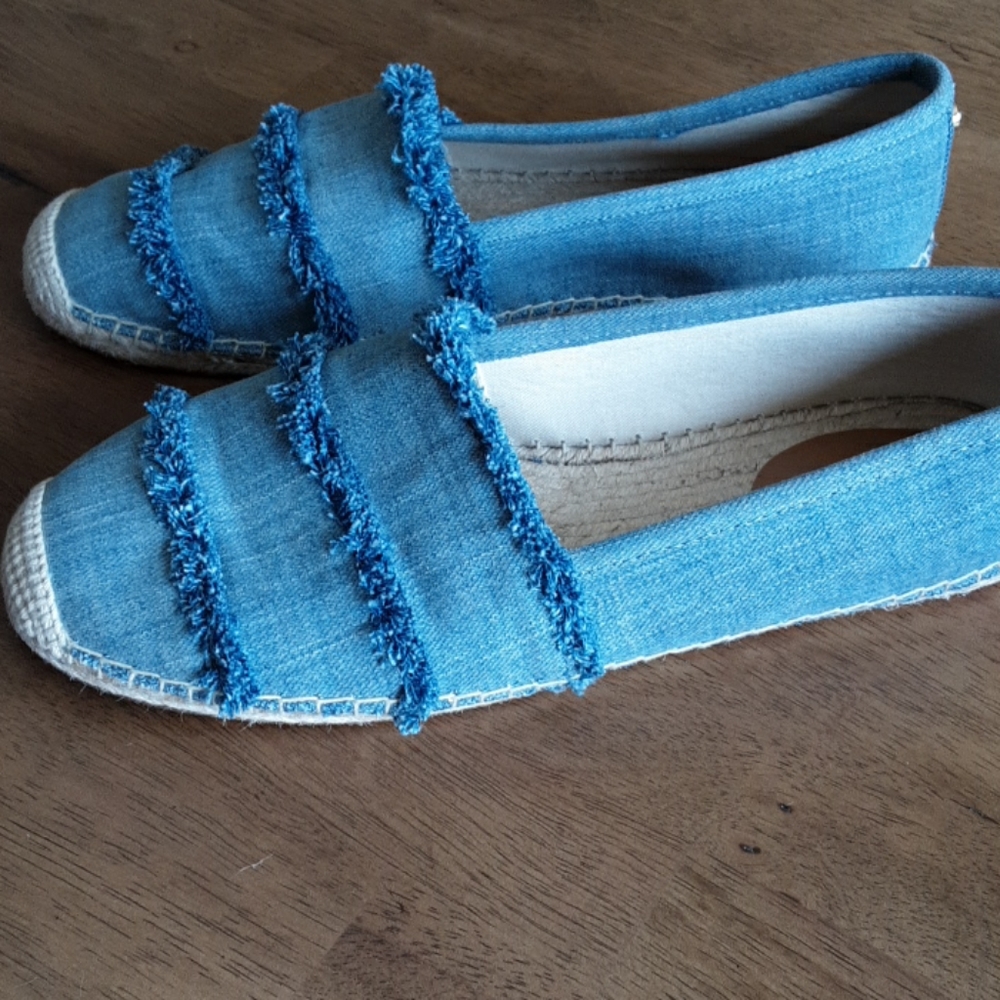 Michael Kors Tibby Denim Loafer, Sz11, EUC
